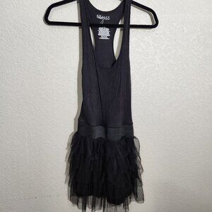 Miley Cyrus & Max Azria Tank Dress Womens Medium Sleeveless Tulle Ruffle Skirt B